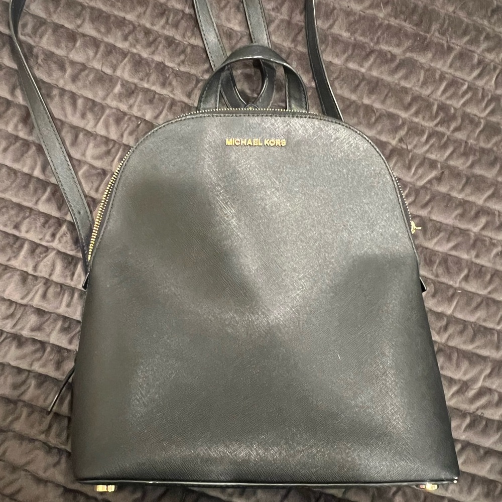 Michael Kors Elegant Black Backpack